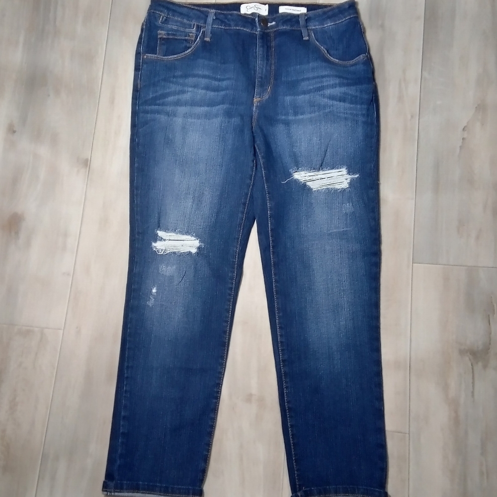 Jessica Simpson Hi-rise sz 29 Boyfriend jeans